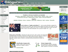 Tablet Screenshot of canguru.info
